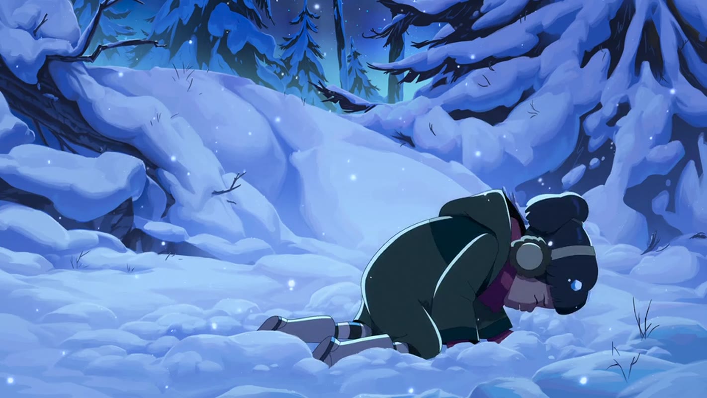 Music video for Snowman by Wys — 4