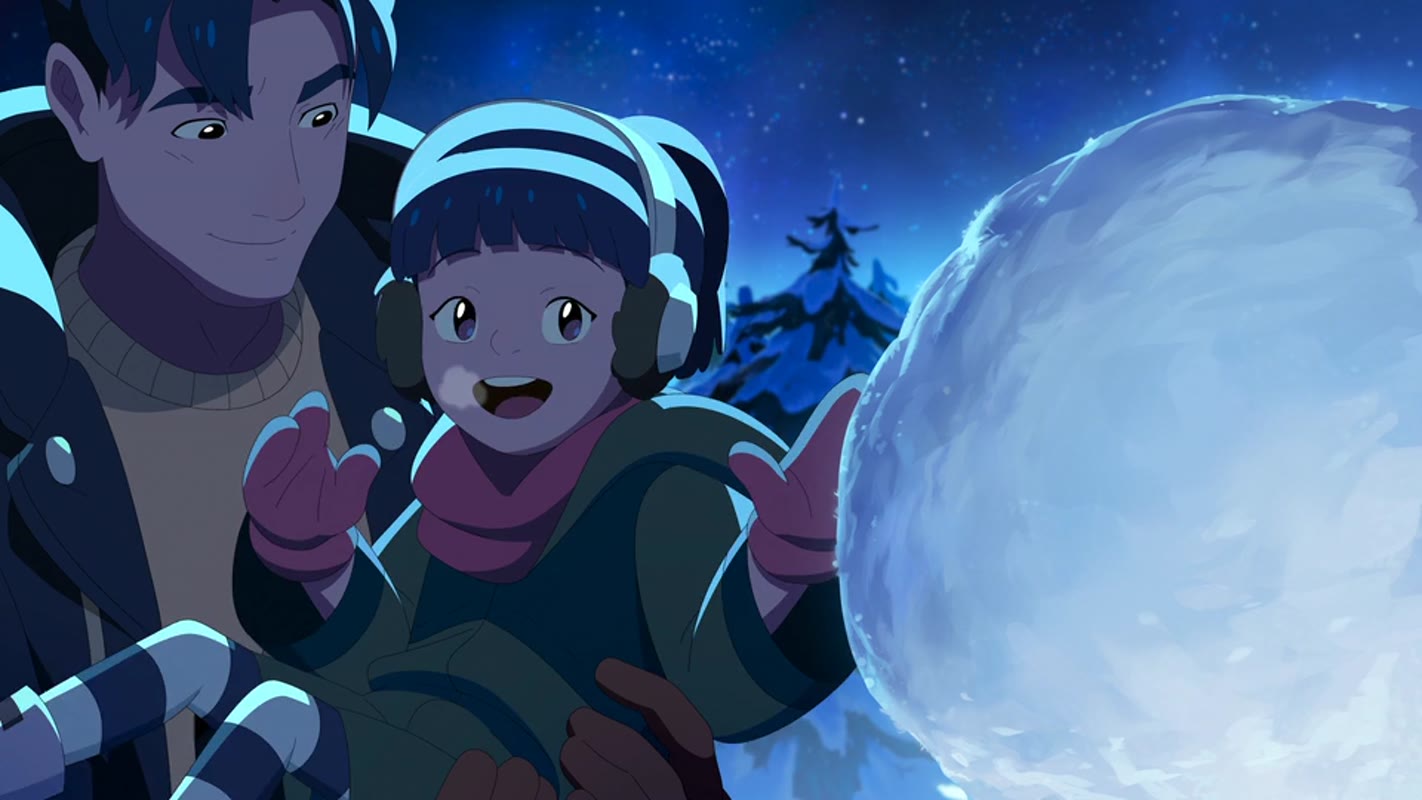 Music video for Snowman by Wys — 5